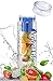 iPerfect Lifestyle Infuser Water Bottle - Made with Commercial Grade Tritan - Recipe Ebook Included