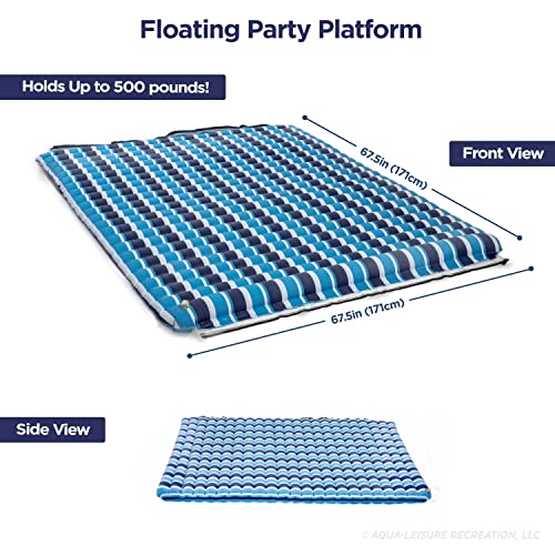 Aqua Ultimate Floating Water Mat Heavy Duty Floating Island Pad with