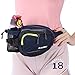 Innokids Fanny Pack with Water Bottle Holder Hiking Waist Pack Lumbar Waist Bag for Women Men Running Dog Walking Camping Travel