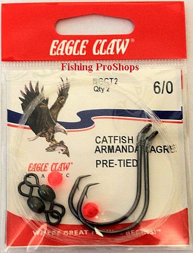 UPC 047708683395, Eagle Claw 6/0 Catfish Rig - Dual Hooks