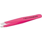 Tweezerman Mini Slant Tweezer &ndash; Tweezerman Tweezers for Eyebrows Neon Pink