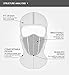 ZOIZLLA Balaclava Ski Mask Motorcycle Face Mask for Men Women Thin Breathable Face Mask Tactical Mask Snowboard Headgear - Black
