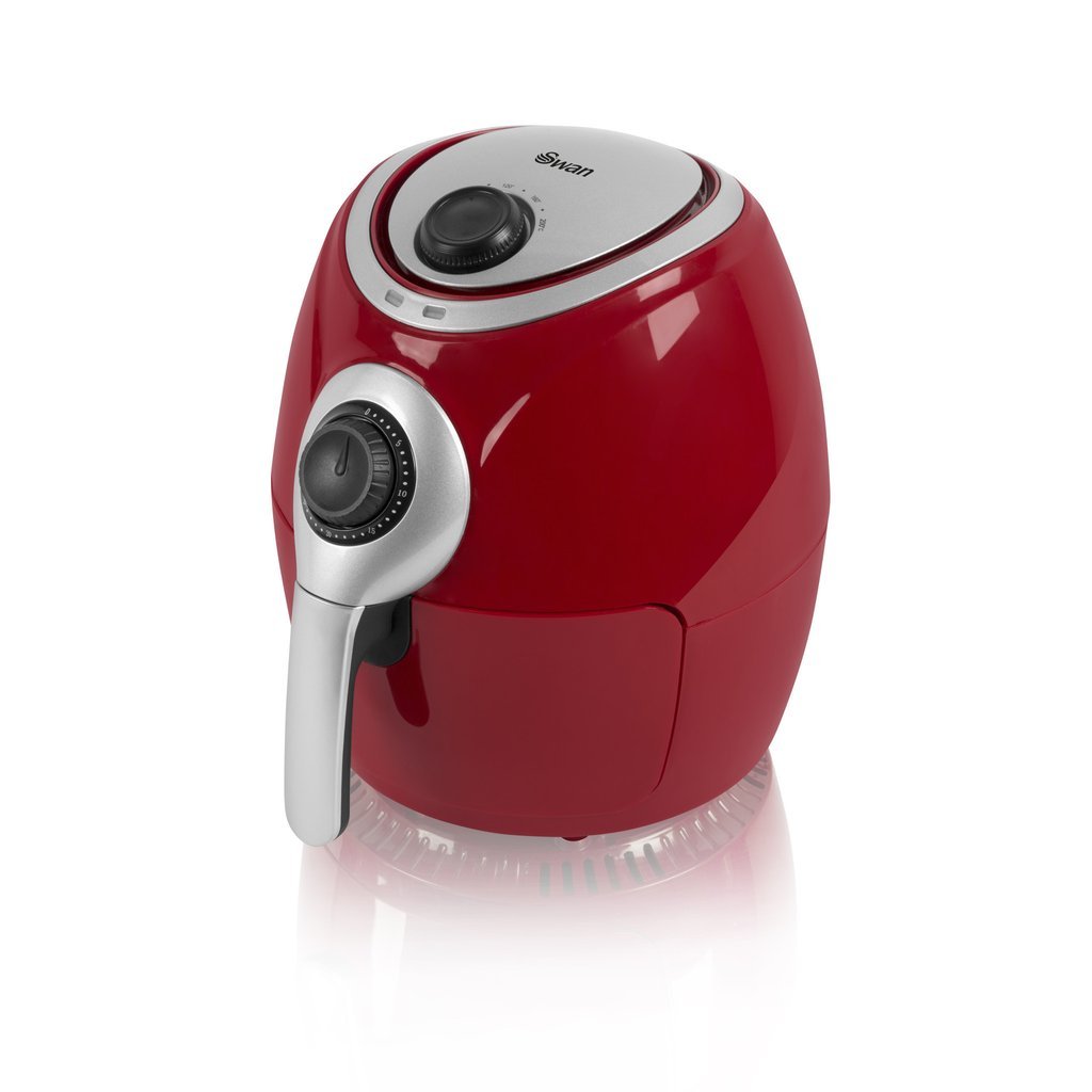 Swan Products Air Fryer, 3.2 Litre, 1350 W, Red Amazon.co.uk Kitchen