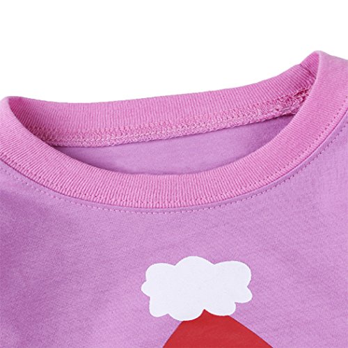 image for SORREL Boys Girls Pajamas Moon Stars Cotton Sleep Clothes Cartoon Slee