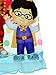 Daniel Tiger Toddler Girls Long Sleeve Poly Pajama Set (3T, Blue)