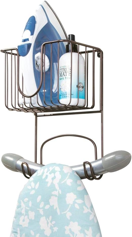 Amazon.de: mDesign kleine Bügelbretthalterung zur Wandmontage