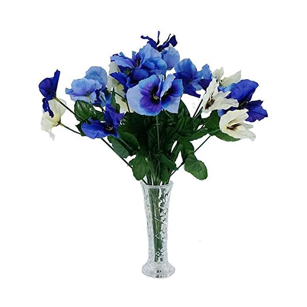 Silk Pansy Flowers Silk Flower Arrangements