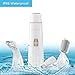 Facial Hair Removal for Women, Abody Painless Electric 4 in 1 Hair Removal Kit Included Facial Shaver, Nose Trimmer, Eyebrow Trimmer, Body Shaver, USB Rechargeable & Waterproof