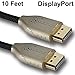 Fusion4k DisplayPort Cable 1.3 - Professional Series Gaming Monitor DP Cable (10 Feet)