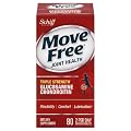 Move Free Joint Health Supplement, Triple Strength Glucosamine Chondroitin with Collagen and Hyaluronic Acid, 160 Tablets