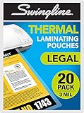 Swingline Laminating Sheets, Thermal Laminating