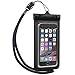 Waterproof Case, TETHYS Universal Protective Waterproof Bag [Ultrapouch] for Smartphone iPhone 6S 6, iPhone 5S 5C 5 4S, Galaxy S6, S6 Edge S5 [Black] Fit Up to 5.3 inch Diagonal
