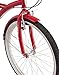 Schwinn Sanctuary 7 Comfort Cruiser Bike, Featuring Retro-Styled 16-Inch/Small Steel Step-Through Frame and 7-Speed Drivetrain with Front and Rear Fenders, Rear Rack, and 26-Inch Wheels, Redthumb 2