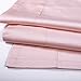UFO Home Queen 600 TC 3-Piece Egyptian Cotton Zipper Closure Duvet Cover Set, Rose Quartz-AH
