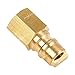 SHINESTAR 12FT Natural Gas Hose and Quick Connect Fittings for Gas Grill, Fire Pit, Heater- 50,000 BTU Fits Low Pressure Appliance with 3/8” Female Flare Fitting to Male-CSA Certified