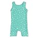 DAXIANG One-Piece Gymnastics Leotard Shiny Snowflake Biketard for Little Girl 2-11Years