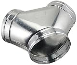 Hydrofarm ACY888 8-Inch Y Connector, 8 by 8 by 8