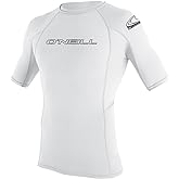 O'Neill Men’s Basic Skins Short Sleeve Rashguard, UPF 50+ Sun and Rash Protection for Surfing and All Outdoor Activities