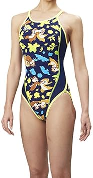 Amazon Arena アリーナ 練習用 競泳水着 レディース スーパーフライバック タフスーツ ディズニー Lサイズ ネイビー Dマリン Uグリン ミント ライム Nvy Dis 55w タフスキン Arena アリーナ レディースフィットネス 競泳水着