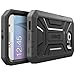 Poetic Revolution Series Dual Layer Complete Protection Hybrid Case with Built-In Screen Protector for Samsung Galaxy S6 (2015) - Black