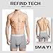 5Mayi Mens Boxer Briefs Long Leg Men's Underwear Cotton Mens Underwear Men Pack,S M L XL XXL