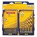 Irwin Tools 18-Piece Titanium Turbomax Drill Bit Set with Pro Storage Case