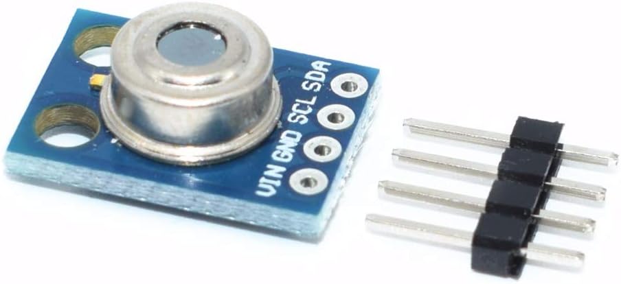 GY-906 MLX90614 MLX90614ESF Non-Contact Infrared Temperature Sensor Module IIC Interface IR Sensor Compatible GY906 []