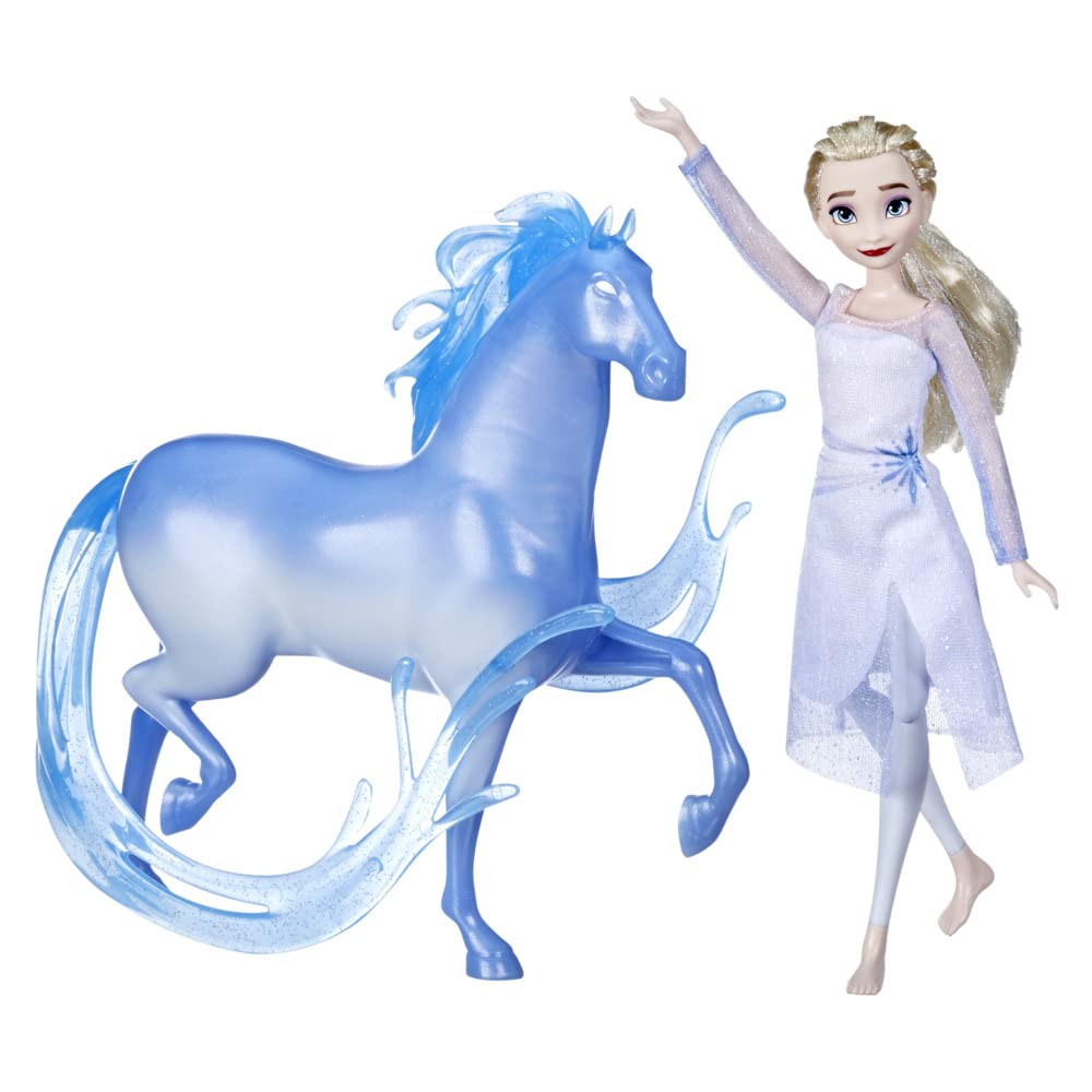 Disney Frozen 2 Elsa Doll and Nokk Figure, Toy for Kids 3 and Up