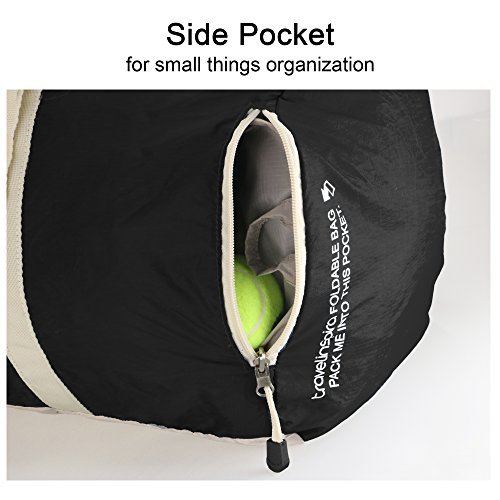 Travel Inspira Foldable Duffel Travel Bag Emergency Use Water Resistant