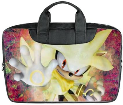 Portable Laptop handbag Custom Sonic the Hedgehog Durable High Quality Laptop Bag Sleeve for Macbook Air 15 Inch (Twin sides)