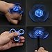 Fidget Spinner Toy Ultra Durable Stainless Steel Bearing High Speed 2-5 Min Spins Precision Metal Material Hand spinner EDC ADHD Focus Anxiety Stress Relief Boredom Killing Time Toys (02Blue)
