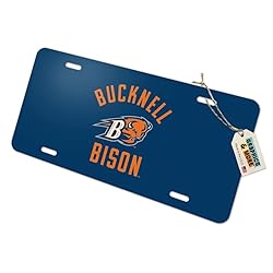 Bucknell Bison Novelty Metal Vanity Tag License Plate