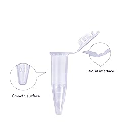 1.5ml Microcentrifuge Tubes with Snap Cap Durable