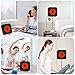 Portable CD Player, Rofeer Bluetooth Wall Mountable CD Music Player Home Audio Boombox with Remote Control FM Radio Built-in HiFi Speakers, MP3 Headphone Jack AUX Input Output, Black
