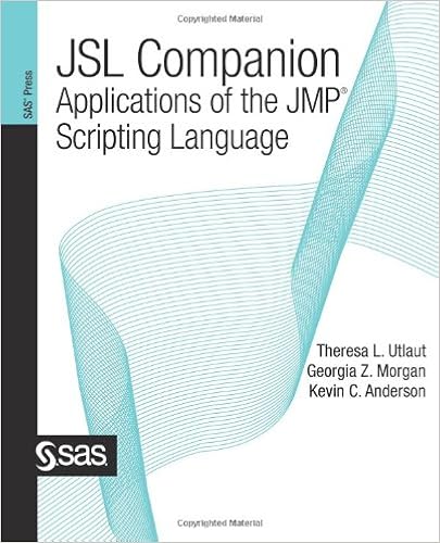 Amazoncom Jsl Companion Applications Of The Jmp Scripting - 