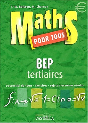 Maths pour tous, BEP tertiaires