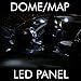 LED WHITE 2X DOME MAP INTERIOR LIGHT BULB 9 SMD CIRCLE PANEL XENON HID LAMP - FITS ALL VEHICLES