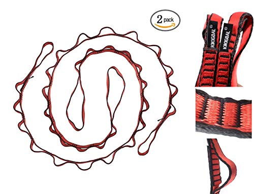image for KIKIGOAL 2pcs Safety Daisy Chains Strong Climbing Strap Adjustable Nyl