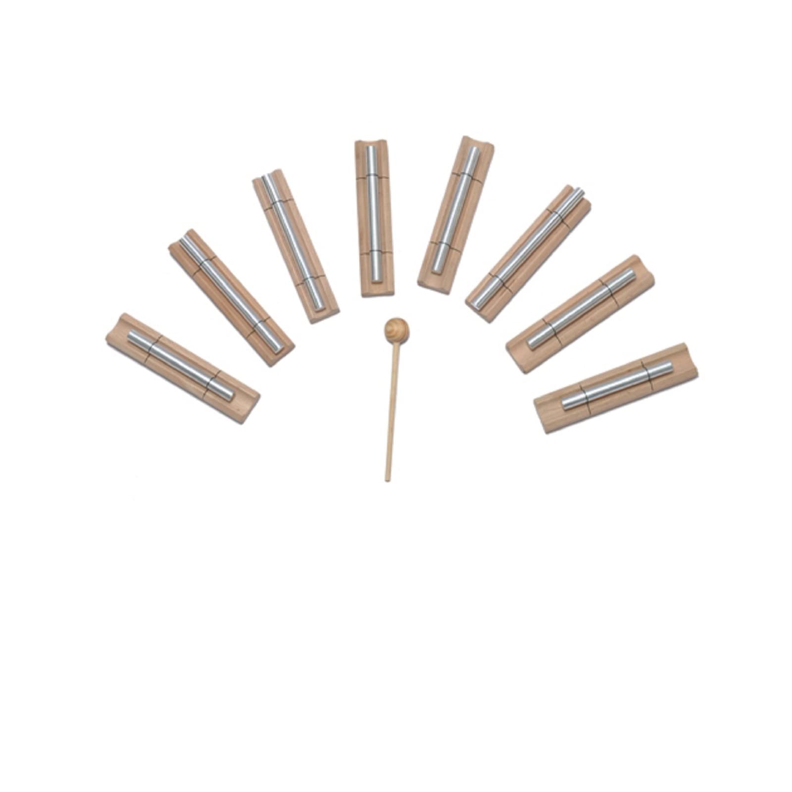 Tuningforkshop Sound Healing Energy Bar Chime 8 Harmonic Set soiund Healing