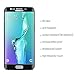 Stalion Samsung Galaxy S6 Edge+ Screen Protector Shield Tempered Liquid Glass Shatterproof Full Screen Frame Edge to Edge Armor Guard (Black Sapphire)(S6 Edge Plus 5.7