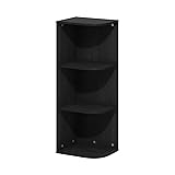Furinno Pasir 3-Tier Corner Open Shelf