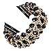 fastgo Bracelet Compatible with Apple Watch Band 42mm 44mm Women, Stretchy Elastic Fancy Metal Chains Crystal Beaded Strap Cuff for Iwatch SE & Series 6 5 4 3 2 1, Black (Black-42mm)