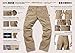 CQR Men's Work Rip-Stop Tactical Utility Operator Pants EDC, Utility Cargo(twp302) - Coyote Brown, 34W/32L