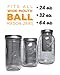 Mason Jar Infuser Filter Fits All Wide Mouth Jar - Cold Brew Coffee Tea Maker At Home - Free Spoon - 150 Micron Mesh - 304 Stainless