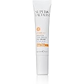 Super Facialist Vitamin C + Caffeine Under Eye Cream – Dark Circle Treatment & Serum-Cream for Puffiness – Dark Circle Treatment & Under Eye Serum – Targeted Caffeine Formula 0.5 oz