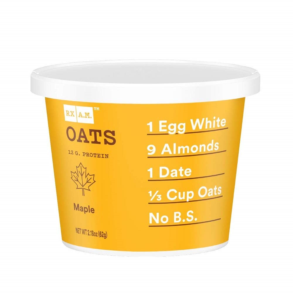 RXBAR Rx A M Oats Maple 12ct 2 18oz Cups 12 Gluten Free Oatmeal  | amzdealz