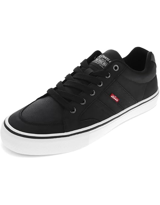 Levi’s Performance Men’s Lancer Navy/Burgundy Sneaker Shoes - Comfort and Style! Air Force 1 main image 3
