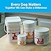 Project Paws Dental Sticks for Dogs - Triple Enzyme Dental Care Chews - Grain Free - 10 Count Large