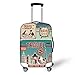 Bigcardesigns Cool Travel Luggage Protective Covers for 22