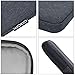 MoKo Sleeve Bag for 7-8 Inch Kindle E-Reader/Amazon Tablet, Polyester Pouch Case Fit All Fire HD 8, Fire 7/ Fire HD 8 Kids Edition 2017, Kindle Oasis 2017, Kindle (8th Gen, 2016) - Space Gray